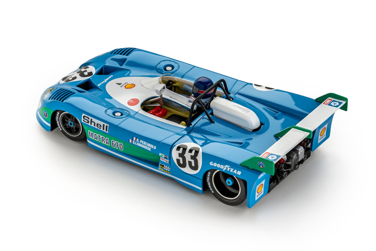 Slot.it CA57A - PRE-ORDER NOW! - Matra Simca MS670B - Shell #33 - '73 Watkins Glen Winner