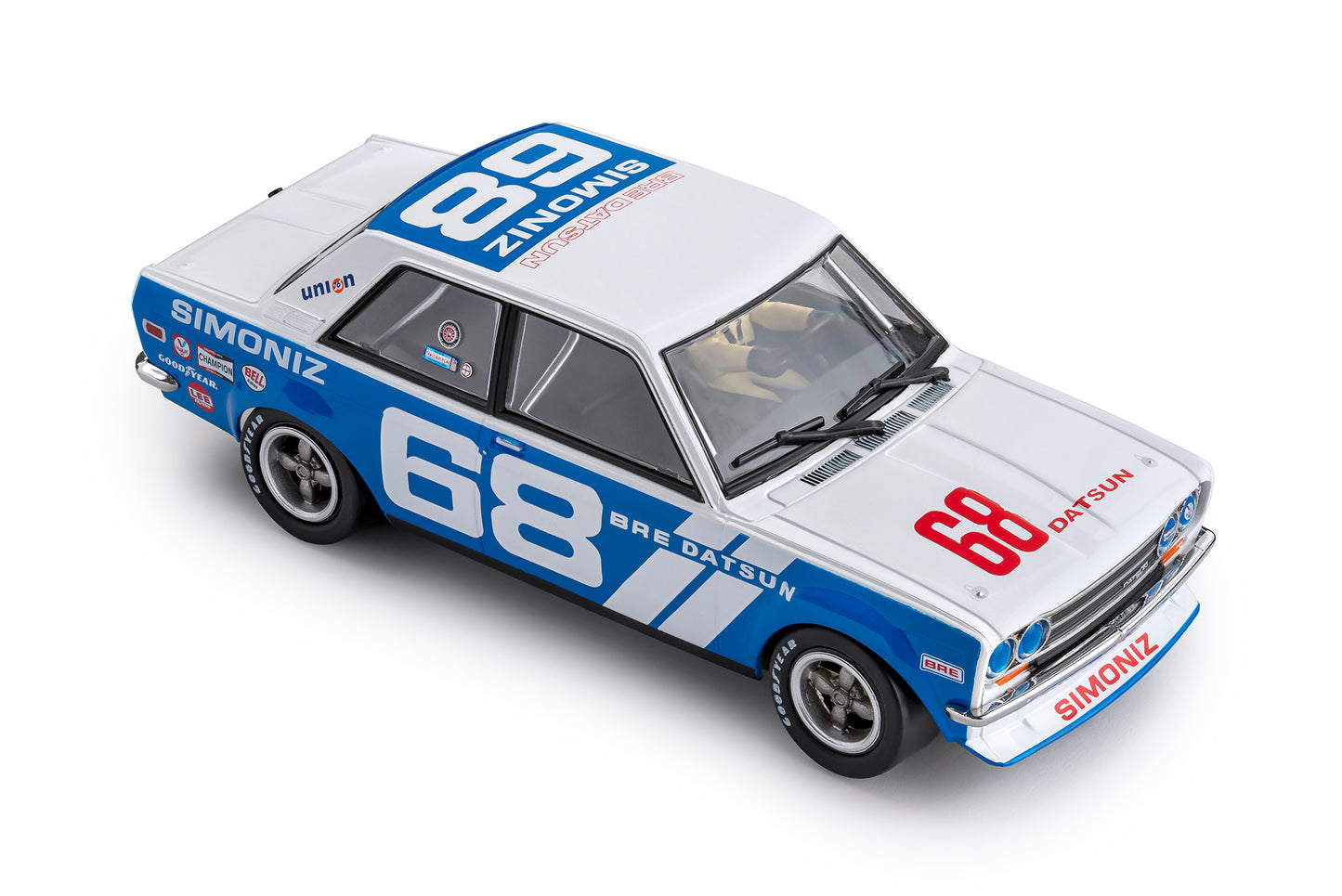 Slot.it CA59A - Datsun 510 #68 - '72 Lime Rock Winner - Bob Sharp