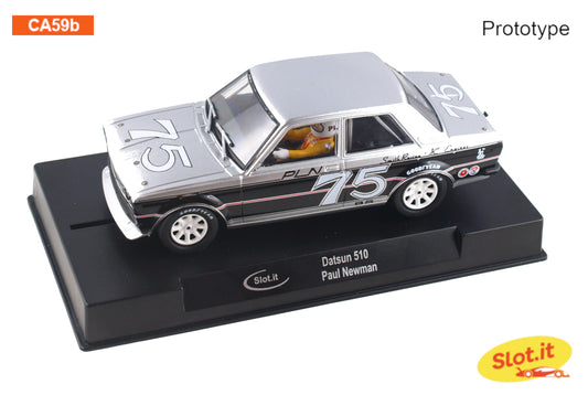 Slot.it CA59B - PRE-ORDER NOW! - Datsun 510 #75 - '76 3rd Road Atlanta - Paul Newman