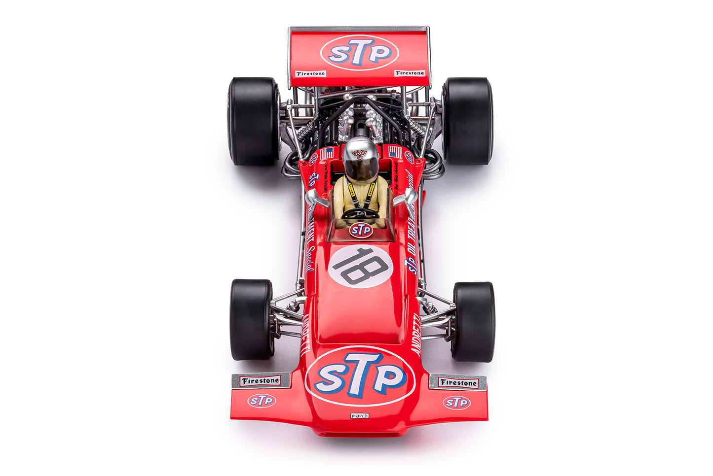 Policar PCAR04F - March 701 - STP #18 - Mario Andretti - '70 Spanish GP