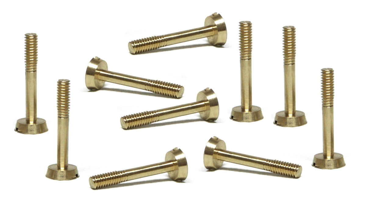 Slot.It CH126 - Brass Screw - 2.2 X 13mm - Large Head - Pack Of 10