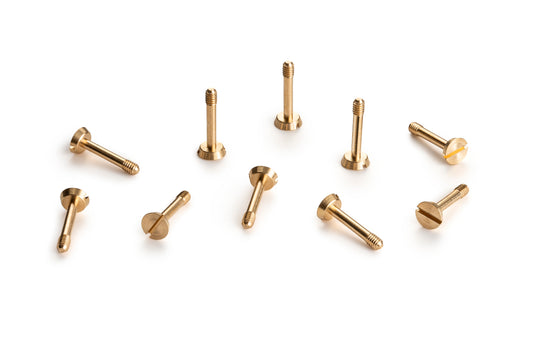 Slot.it CH129 - Brass Screw - M2 x 11mm - Large Head - pack of 10