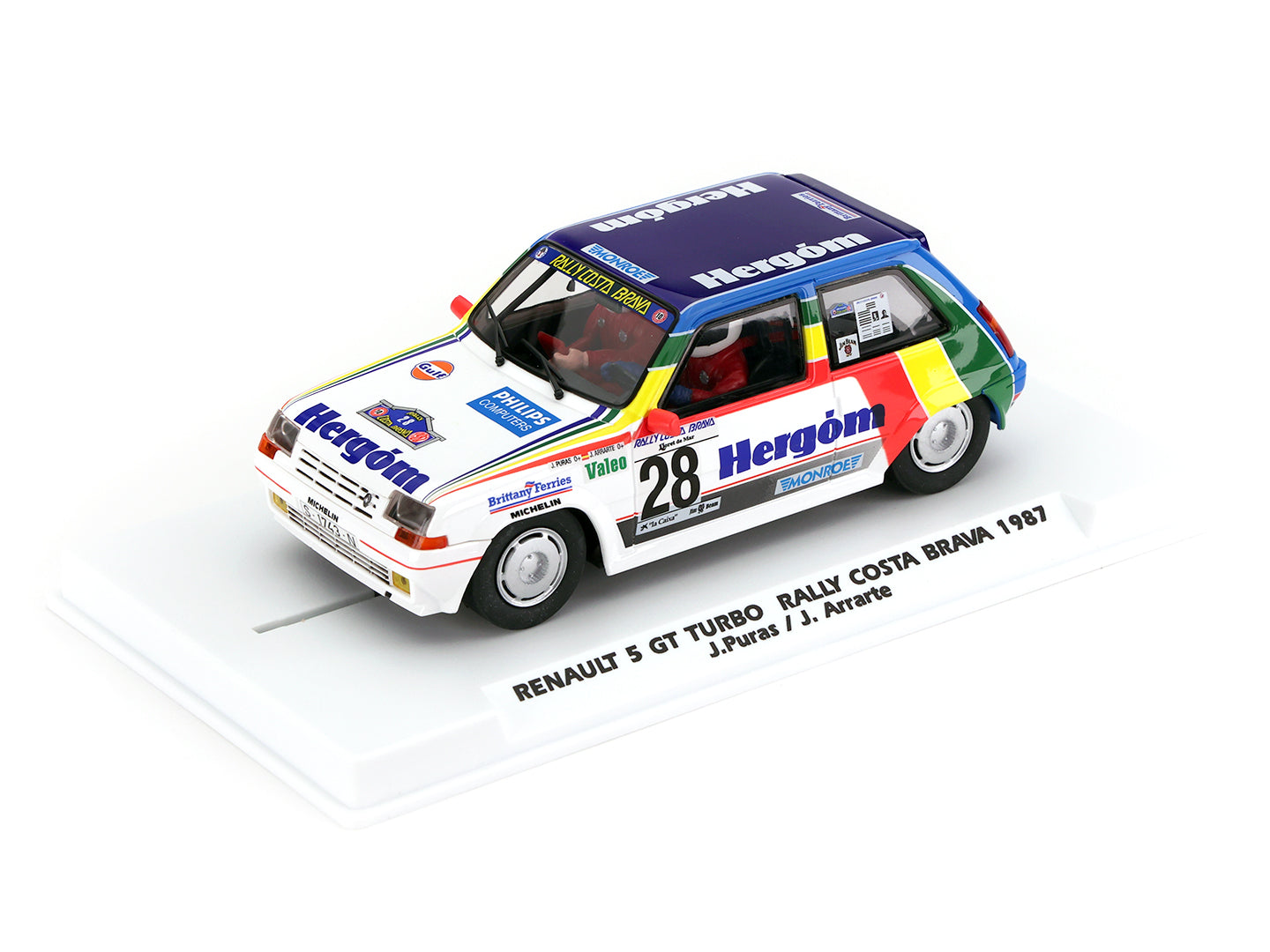 Fly E2073 - Renault 5 GT Turbo #28 - '87 Rally Costa Brava - Foro Slot 2024 Limited Edition