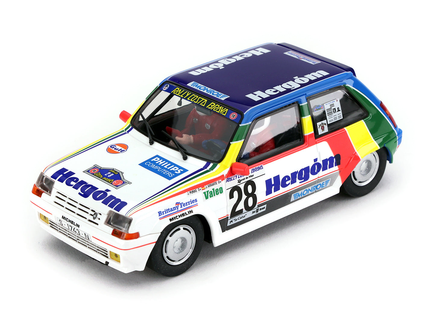 Fly E2073 - Renault 5 GT Turbo #28 - '87 Rally Costa Brava - Foro Slot 2024 Limited Edition