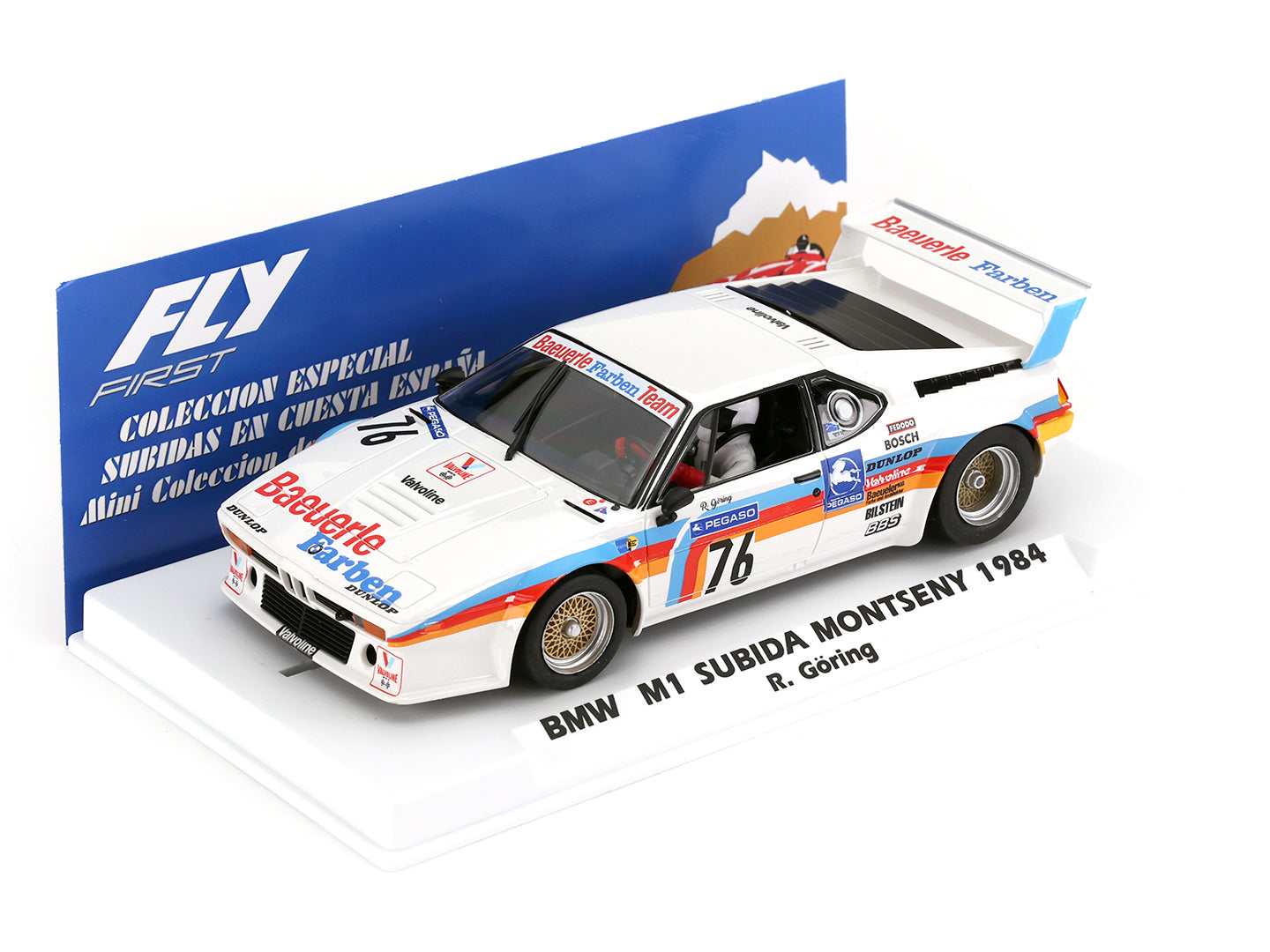 Fly E2086 - BMW M1 - Göring #76 - '84 Subida Montseny - Limited Edition