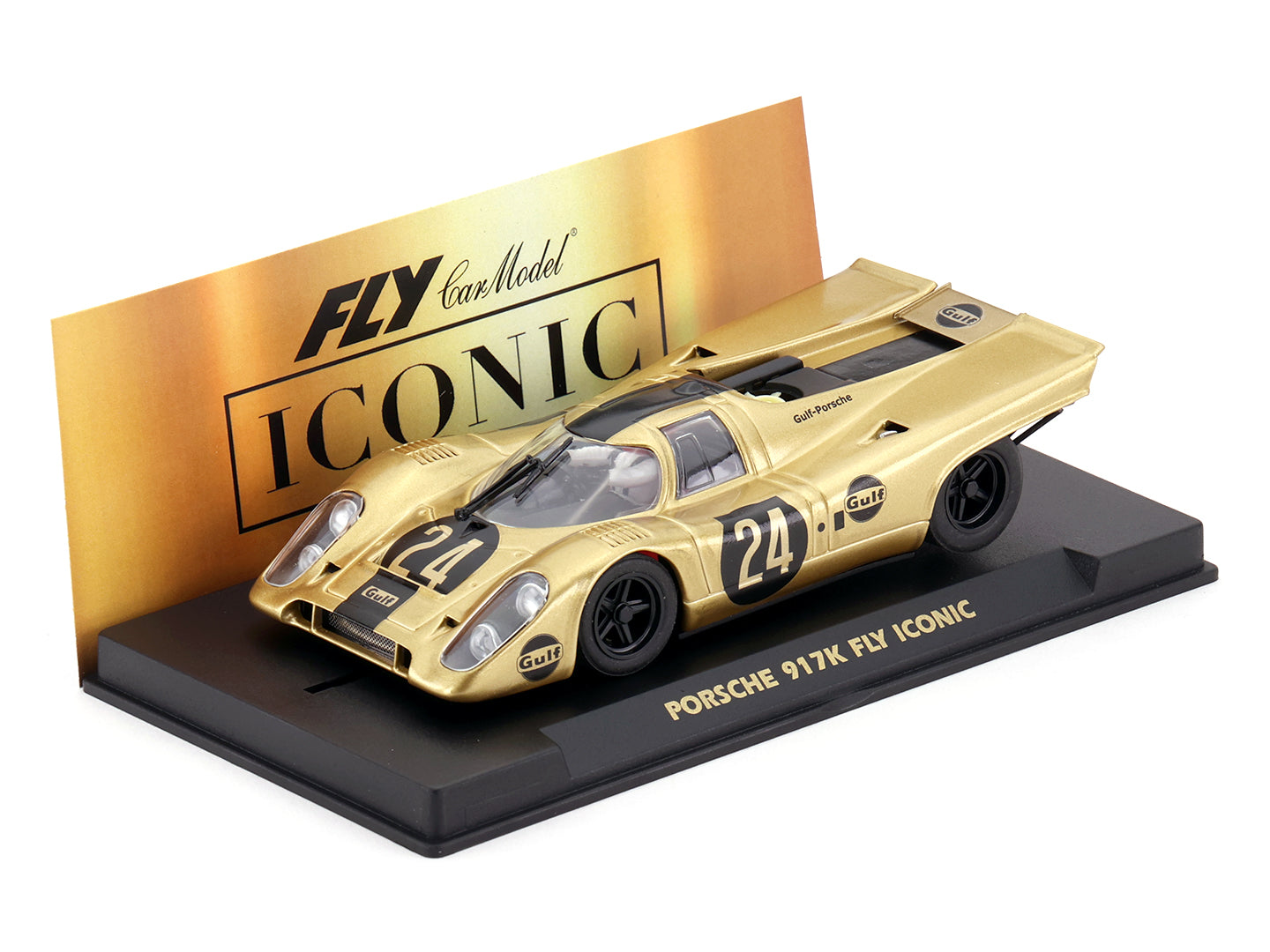 Fly E2102 - Porsche 917K #24 - Black & Gold - Iconic Series