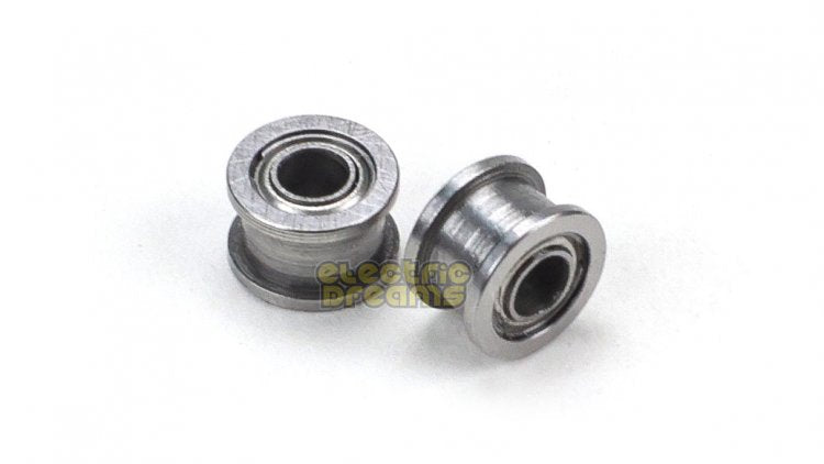 Electric Dreams EDL011 - 3/32 Double Flanged Ball Bearings - Pair - ABEC-5