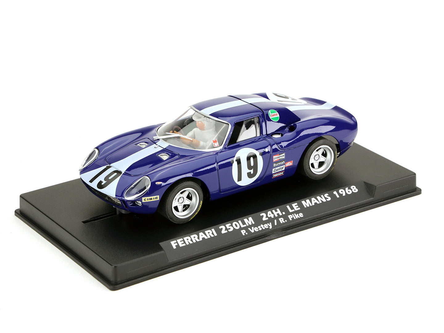 Fly ELM10 - Ferrari 250 LM - Vestey / Pike #19 - '68 Le Mans