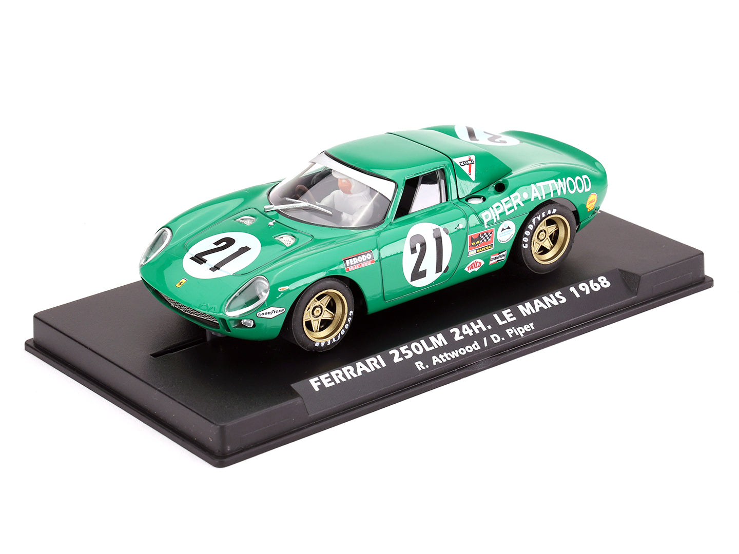 Fly ELM11 - Ferrari 250 LM - Piper / Attwood #21 - '68 Le Mans