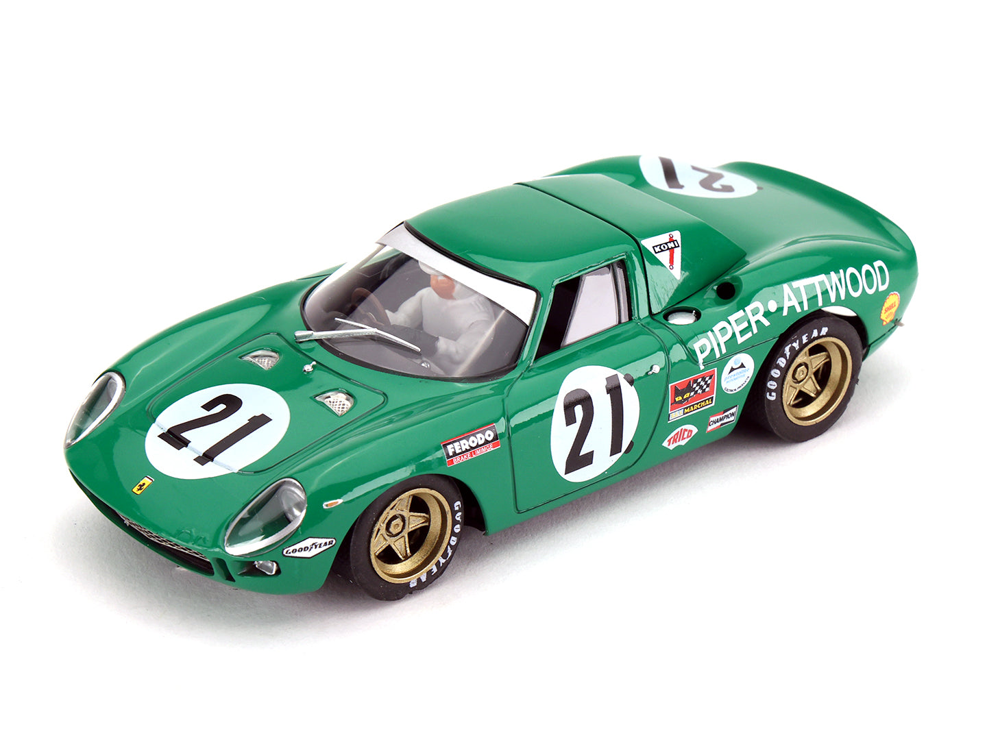 Fly ELM11 - Ferrari 250 LM - Piper / Attwood #21 - '68 Le Mans