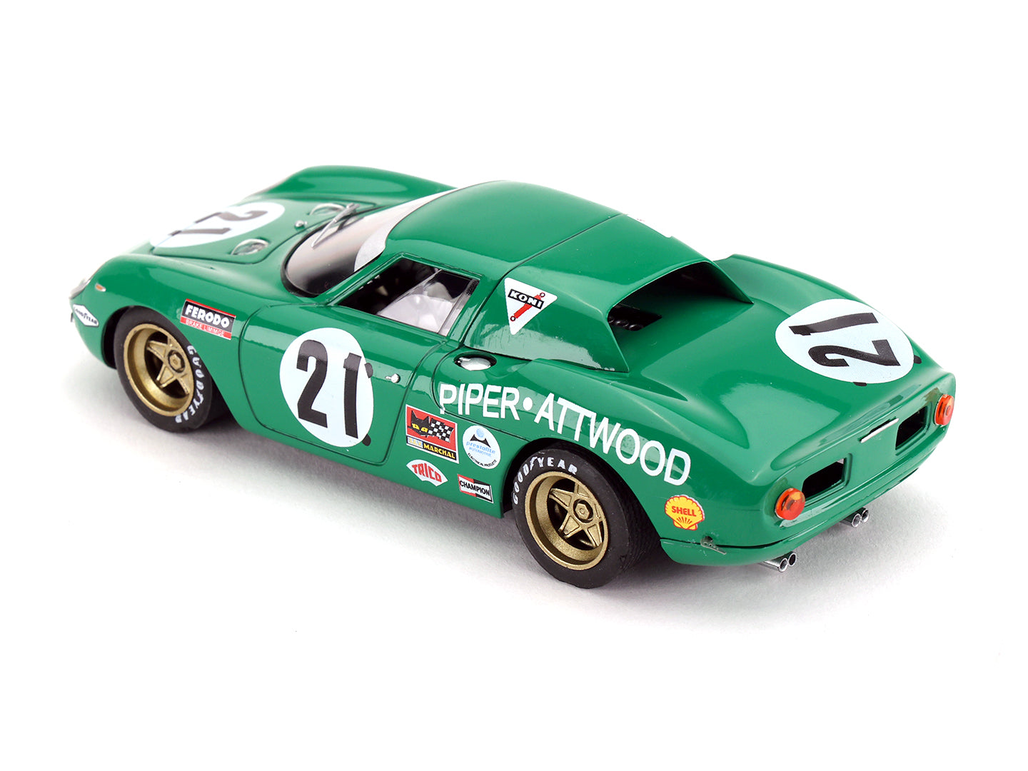 Fly ELM11 - Ferrari 250 LM - Piper / Attwood #21 - '68 Le Mans