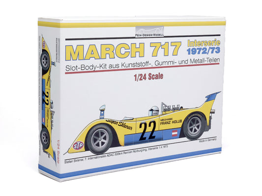 Fein-Design-Modell FDM008 - '73 March 717 - Stefan Sklenar - 1/24 Model Kit