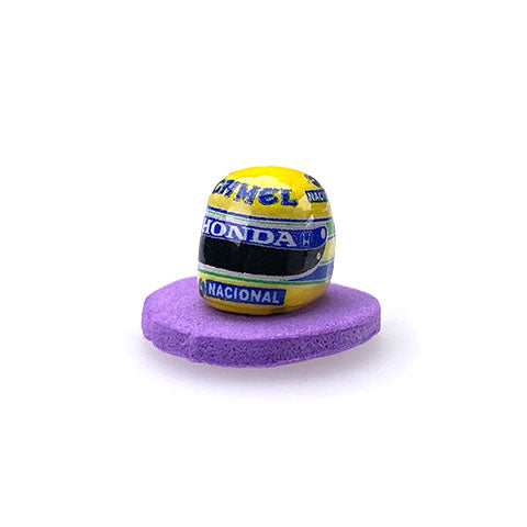 Interlagos Miniatures IM001C 1/32 Replica Helmet - Ayrton Senna - Lotus Camel