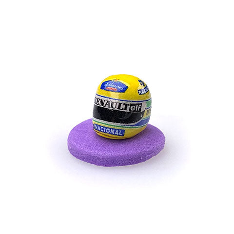 Interlagos Miniatures IM001D 1/32 Replica Helmet - Ayrton Senna - Williams