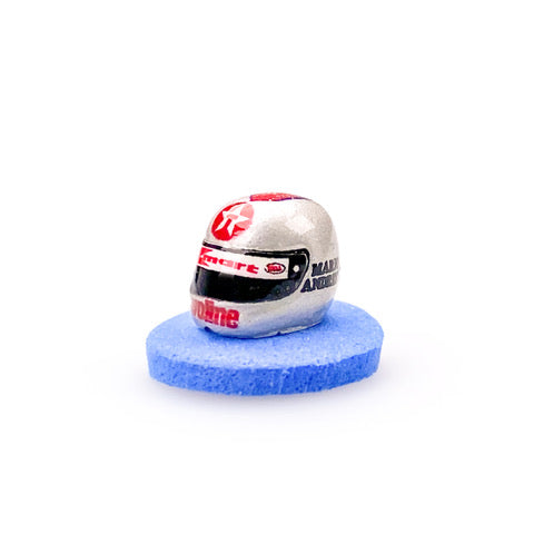 Interlagos Miniatures IM002 1/32 Replica Helmet - Mario Andretti - Indy NewmanHaas