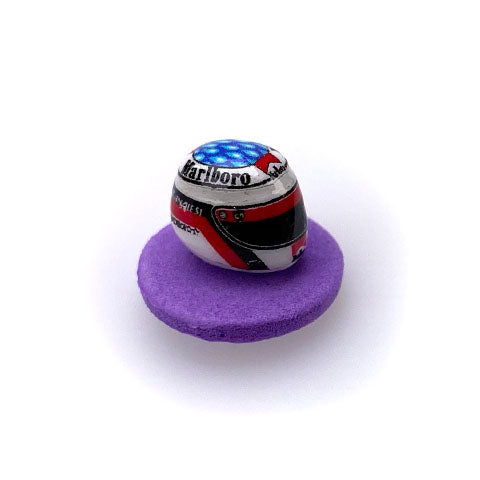 Interlagos Miniatures IM020 1/32 Replica Helmet - Jean Alesi