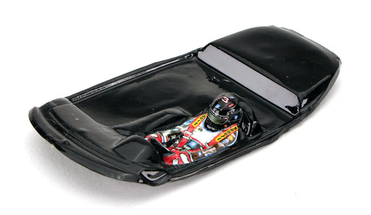 Interlagos Miniatures IM08L32 - Painted Lexan Driver - Dale Earnhardt - 1/32 Black