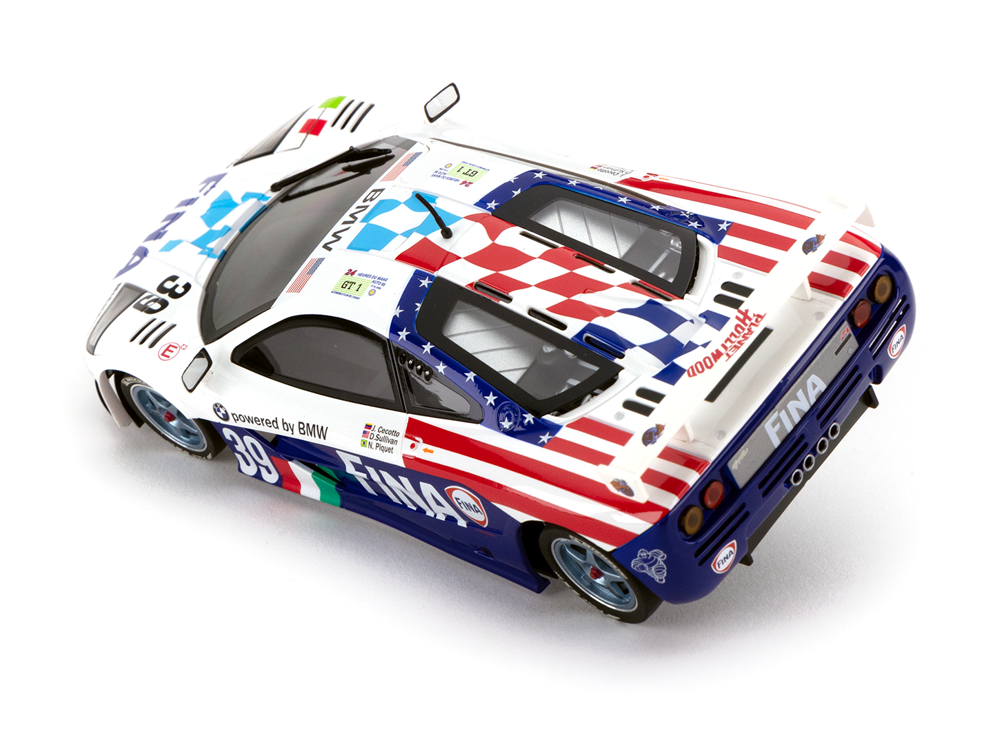 MR Slotcar MR1047 - McLaren F1 GTR Fina - '96 Le Mans