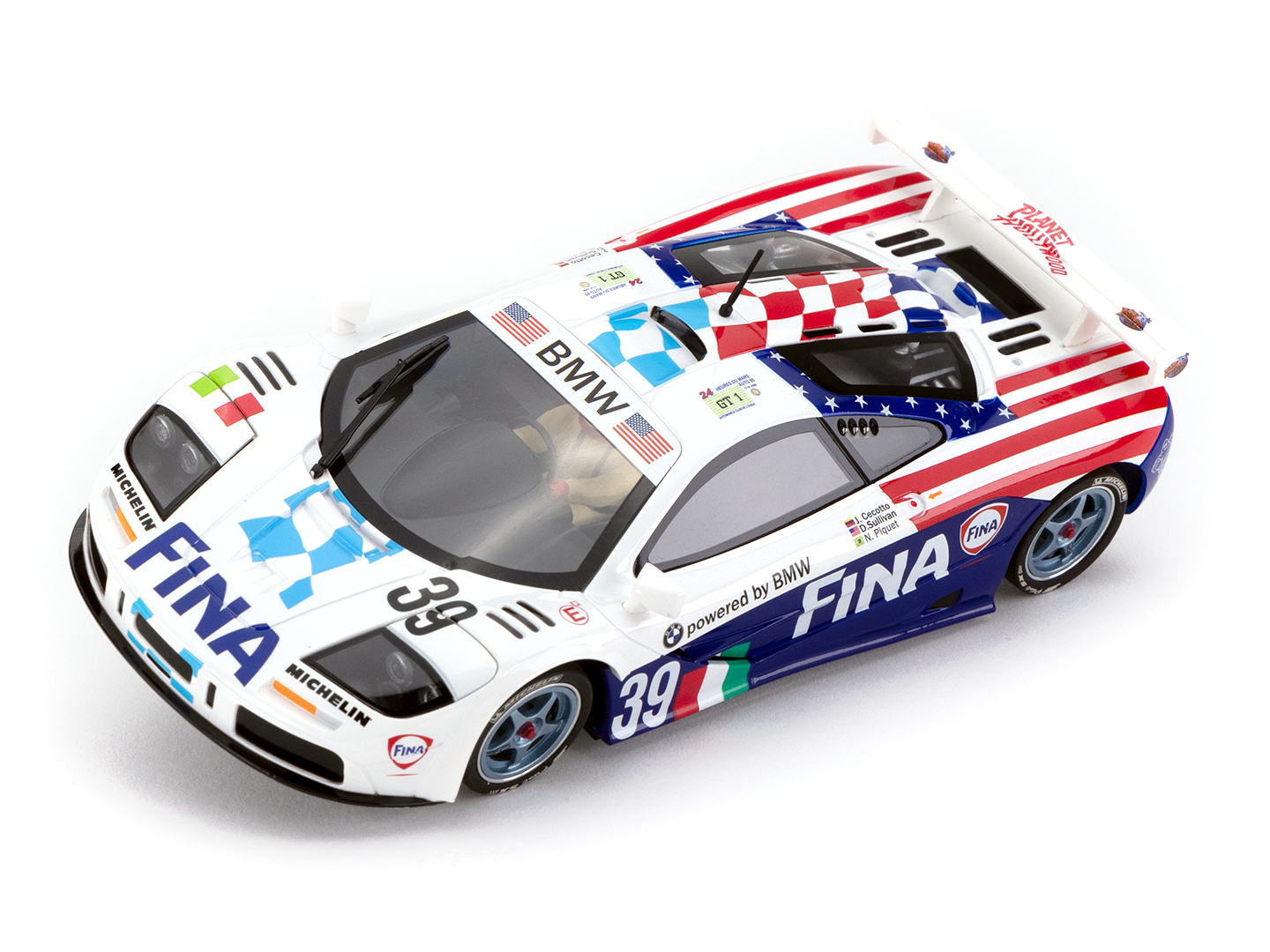 MR Slotcar MR1047 - McLaren F1 GTR Fina - '96 Le Mans