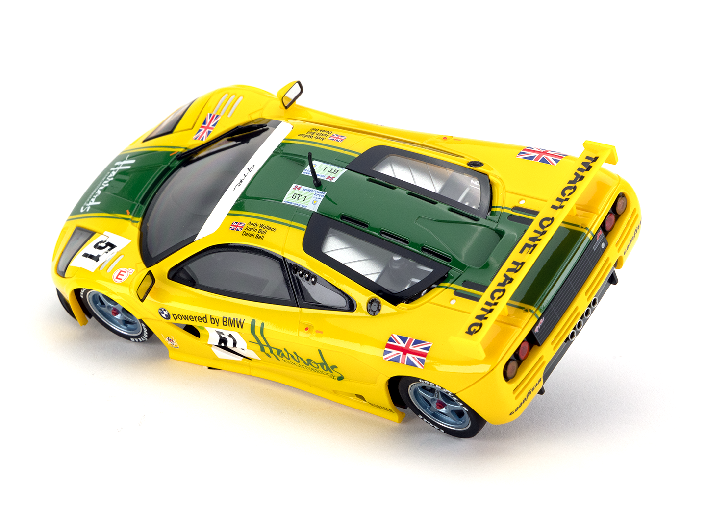 MR Slotcar MR1048 - McLaren F1 GTR Harrods - '95 Le Mans