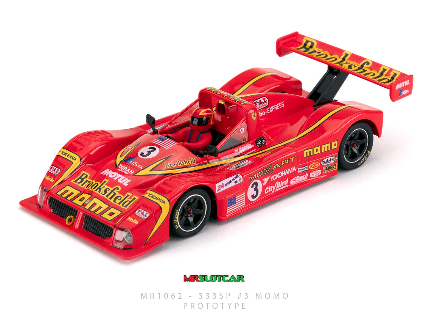 MR Slotcar MR1062 - PRE-ORDER NOW! - 333SP #3 MOMO '98 Le Mans