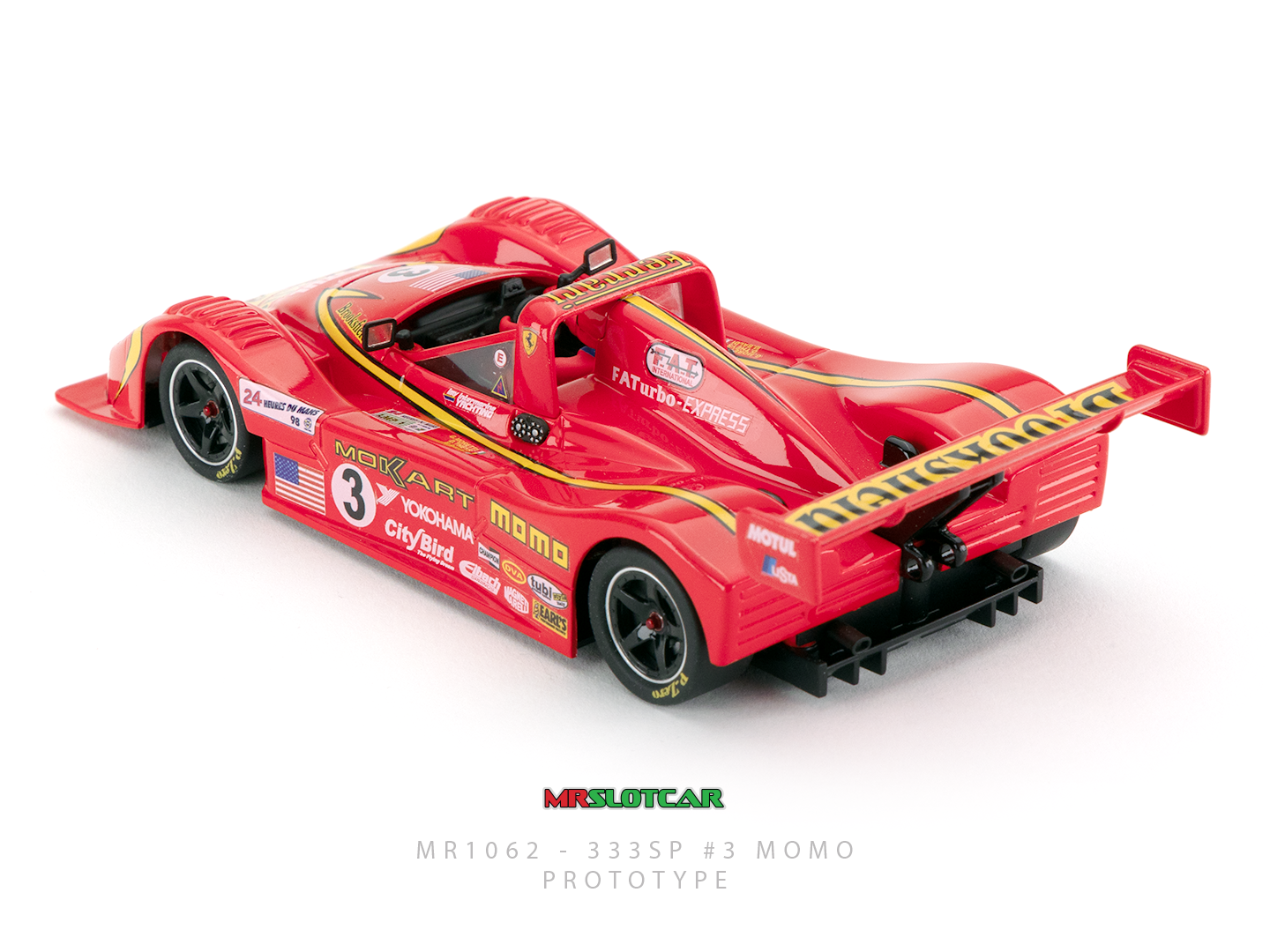 MR Slotcar MR1062 - PRE-ORDER NOW! - 333SP #3 MOMO '98 Le Mans