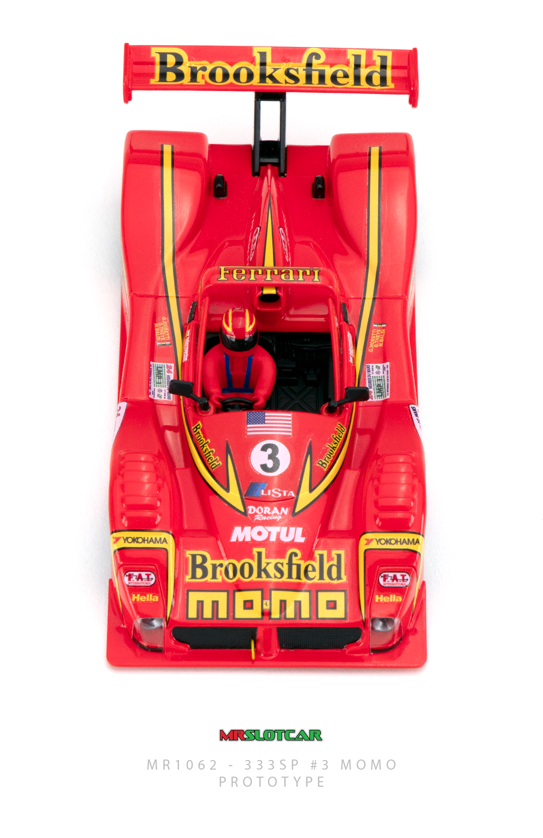 MR Slotcar MR1062 - PRE-ORDER NOW! - 333SP #3 MOMO '98 Le Mans