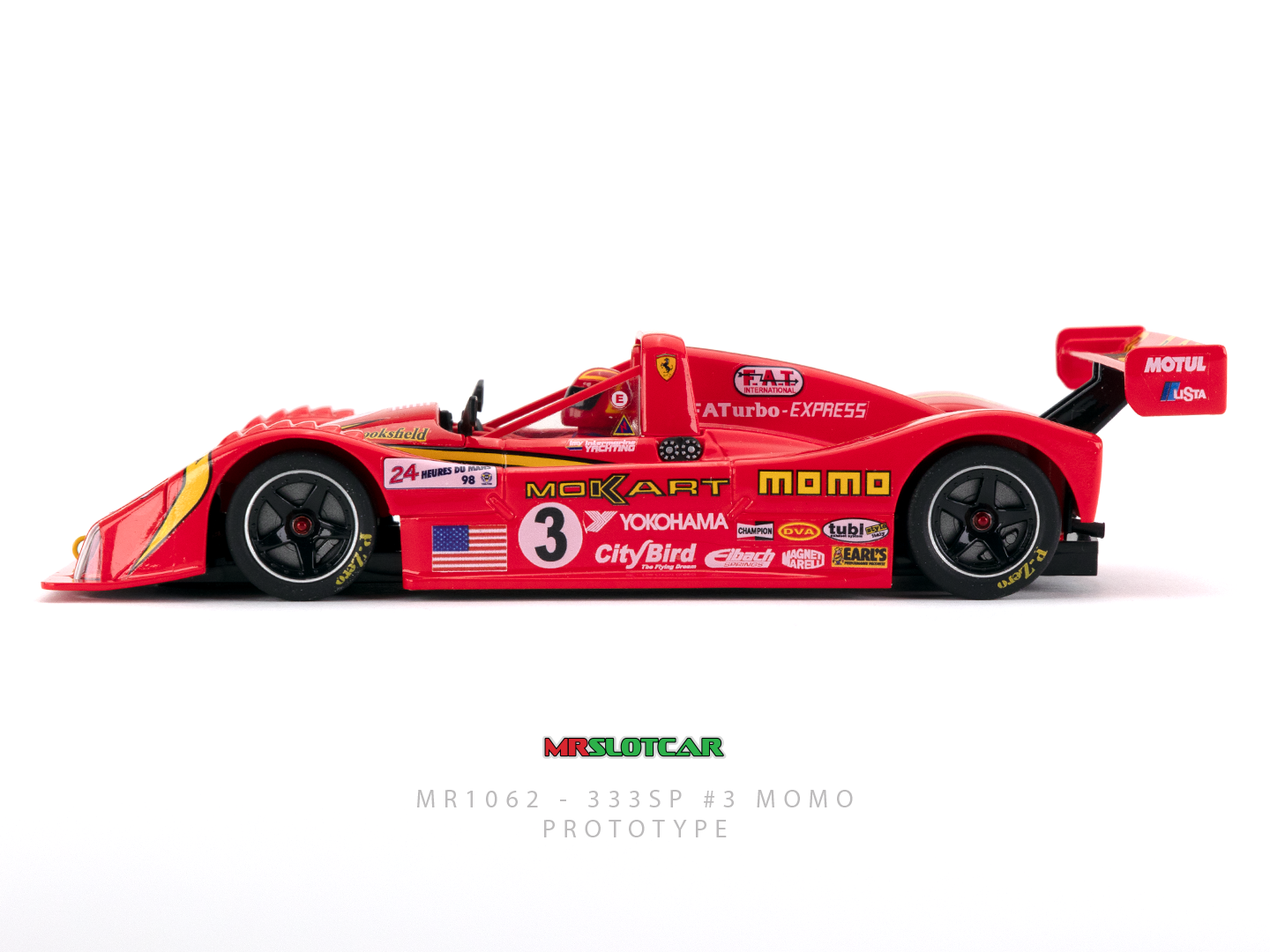 MR Slotcar MR1062 - PRE-ORDER NOW! - 333SP #3 MOMO '98 Le Mans