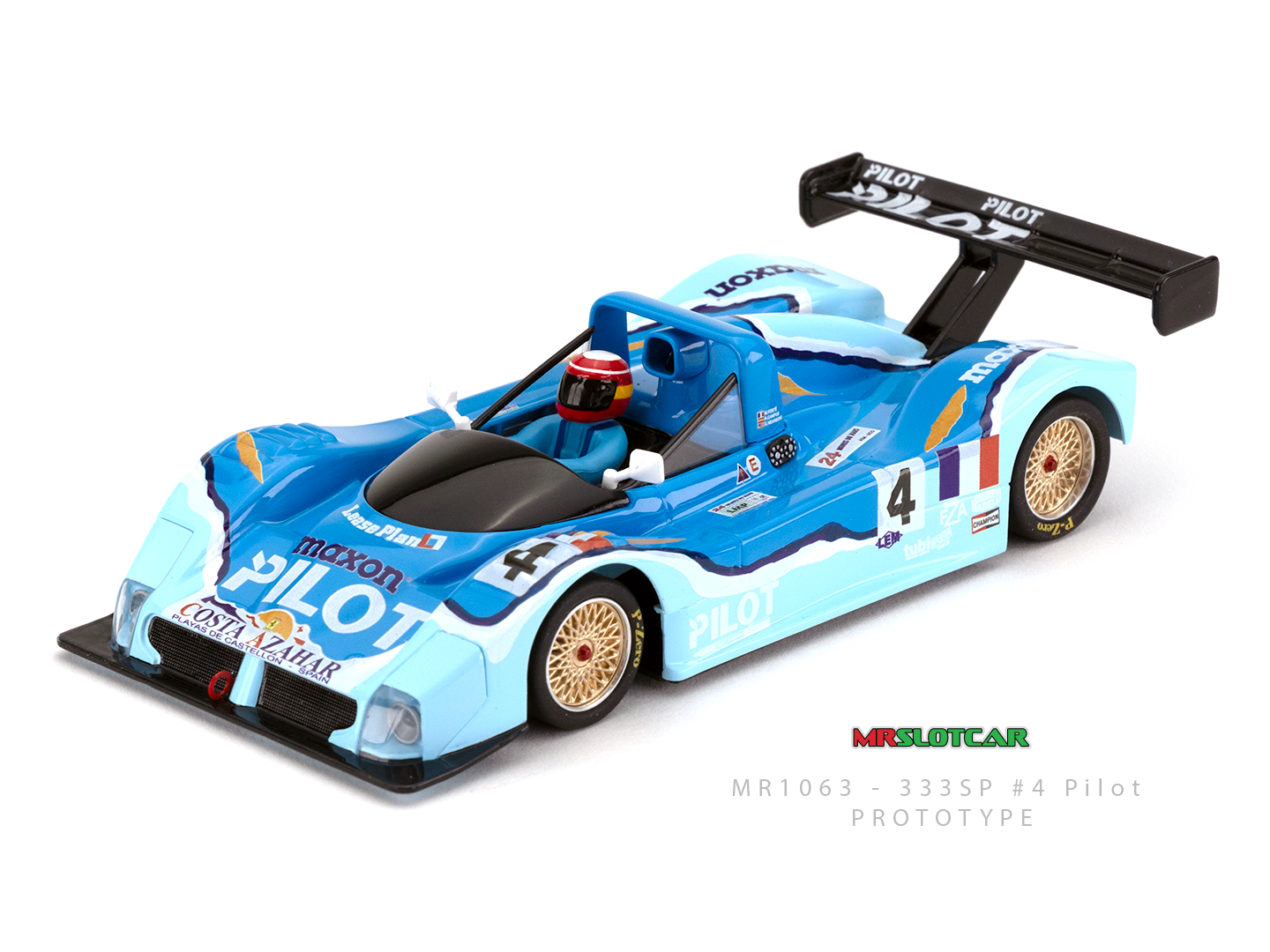 MR Slotcar MR1063 - PRE-ORDER NOW! - 333SP #4 Pilot '97 Le Mans