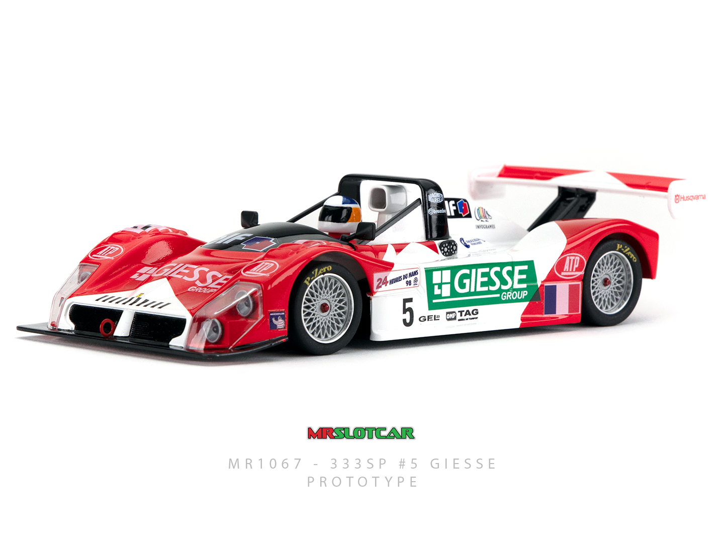 MR Slotcar MR1067 - PRE-ORDER NOW! - 333SP #5 Giesse '98 Le Mans