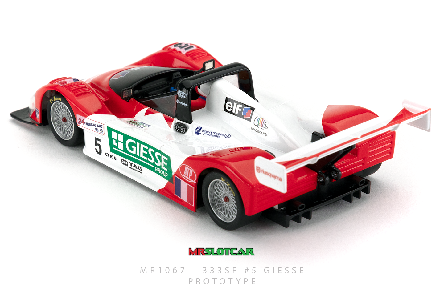 MR Slotcar MR1067 - PRE-ORDER NOW! - 333SP #5 Giesse '98 Le Mans