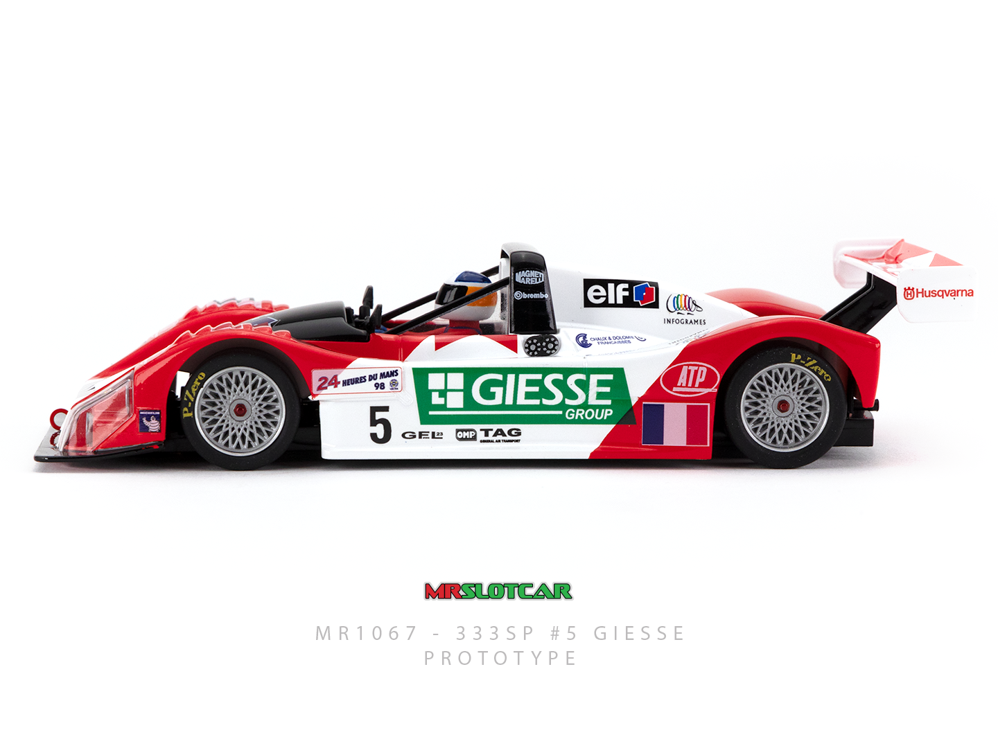 MR Slotcar MR1067 - PRE-ORDER NOW! - 333SP #5 Giesse '98 Le Mans