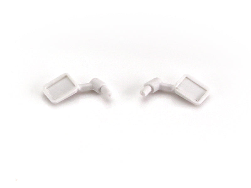 MR Slotcar MR2607 - 333SP Mirrors - White Unpainted