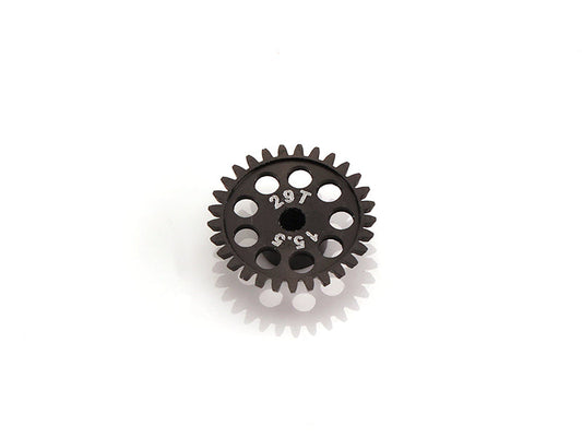 MR Slotcar MR6629R - Anglewinder Gear-29Tx15.5mm-ERGAL Black-3/32" axle