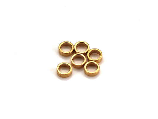 MR Slotcar MR8155 - Axle Spacers - pack of 6 - Brass 1.20 mm