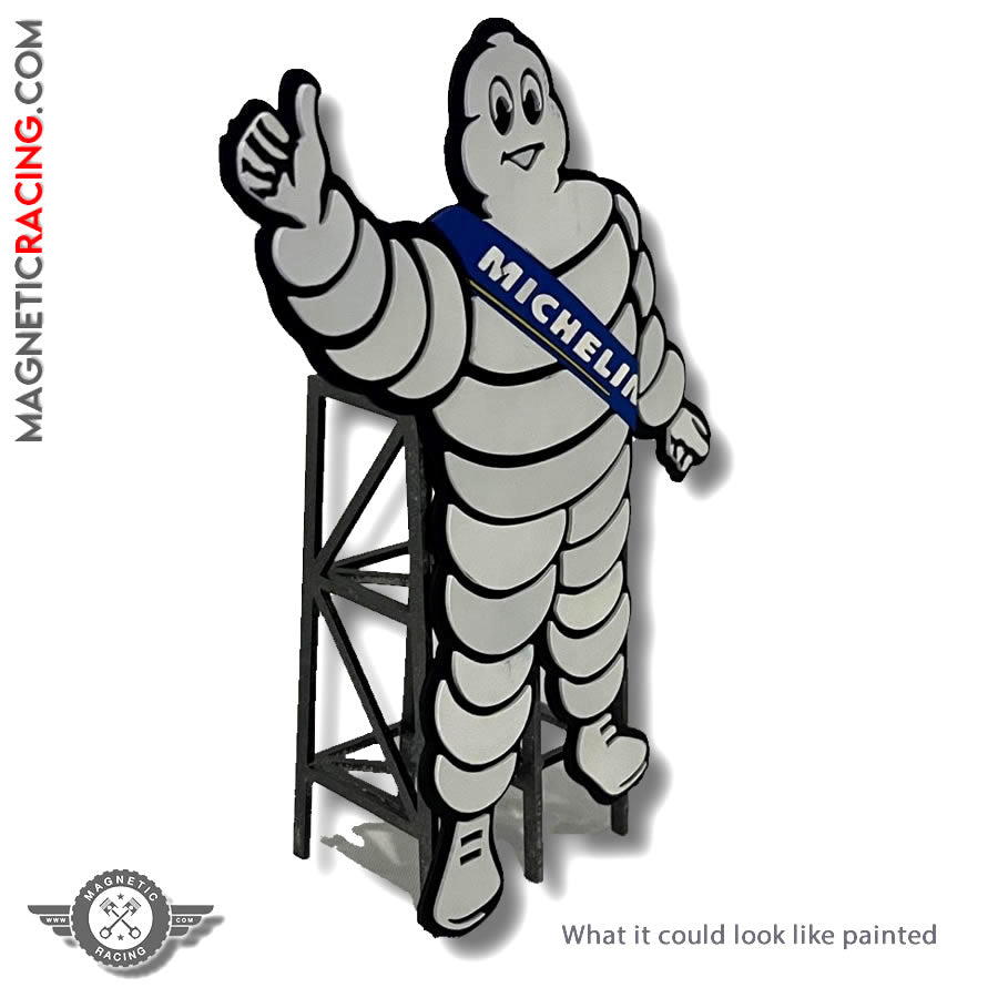 Magnetic Racing MRA031M-Painted - Michelin Man Painted