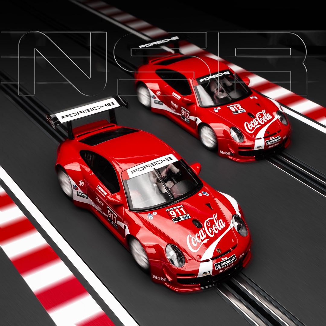 NSR 0525AW - PRE-ORDER NOW! - Porsche 997 GT3 - Coca-Cola #912 - '19 Petit Le Mans