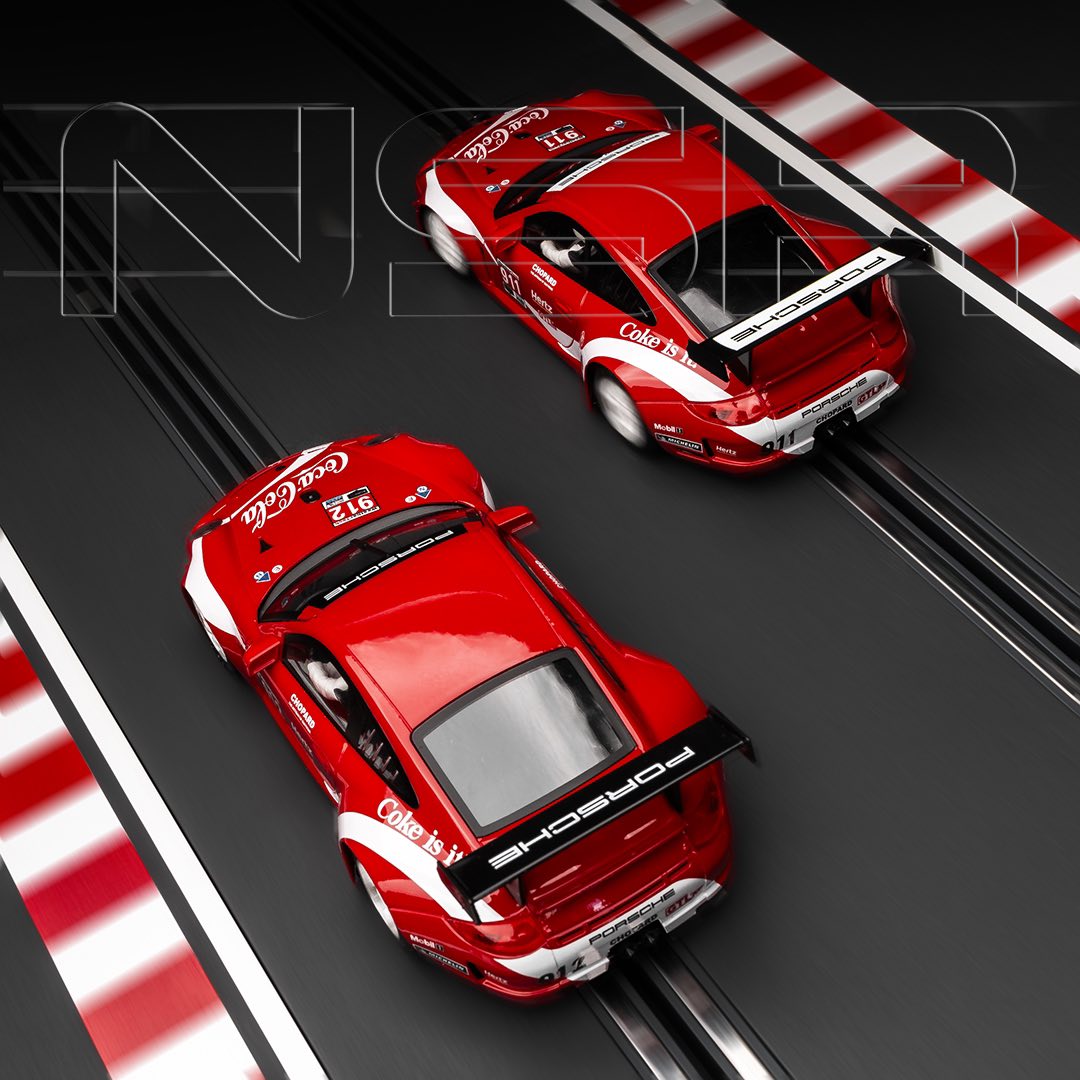 NSR 0525AW - PRE-ORDER NOW! - Porsche 997 GT3 - Coca-Cola #912 - '19 Petit Le Mans