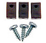 NSR1231 PLASTIC CUPS and SCREWS KIT for TRIANGULAR MOTOR SUPPORT (3+3)