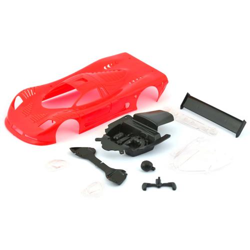 NSR1320R MOSLER MT 900 R ULTRALIGHT BODY KIT RED 14.6gr