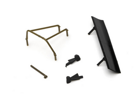 NSR 1563 - Lola T280/290 - Rear Wing, Mirrors & Roll Bar