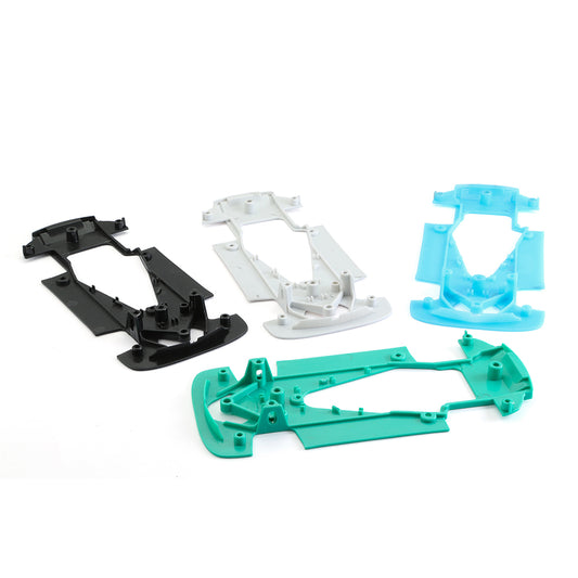 NSR1604EVO MERCEDES AMG GT3 EVO SOFT BLUE CHASSIS FOR TRIA ANGLEW/INLINE/SIDEWINDER SETUP