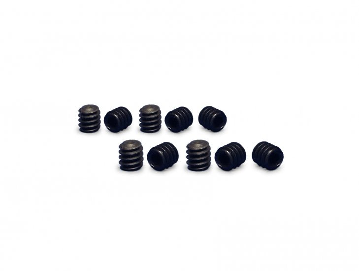 NSR4808 SET SCREW (10pcs) .050" for standard slotracing gears & tires