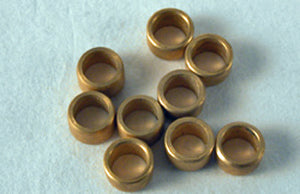 NSR4815 AXLE SPACERS 3/32 .080" BRASS (10pcs)