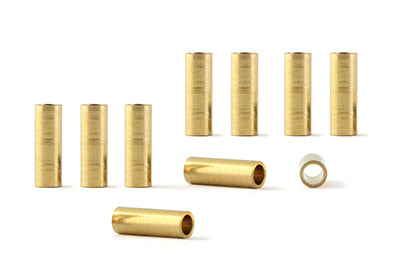 NSR4867 AXLE SPACERS 3/32 9.5MM - 3,75" BRASS (10PCS)