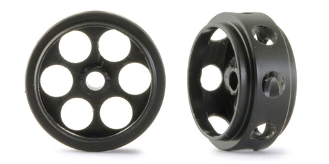 NSR5024 3/32 CNC PLASTIC ULTRALIGHT WHEELS FRONT 17" DIAMETER - ONLY 0.4G!!! THE LIGHTEST IN THE WORLD!!! (2PCS)