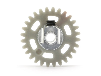 NSR6628EVO 3/32 ANGLEW SOFT PLASTIC GEAR 28T GREY D.16MM W/EVO ULTRALIGHT&BALANCED HUB