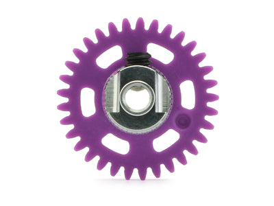 NSR6633EVO 3/32 ANGLEW SOFT PLASTIC GEAR 33T MAGENTA D.16MM W/EVO ULTRALIGHT&BALANCED HUB