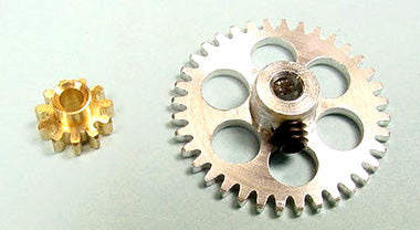 NSR6705 3/32 36/11 SIDEWIND 36 GEAR+11 PINION + AXLE SPACER for Fly/Scalextric