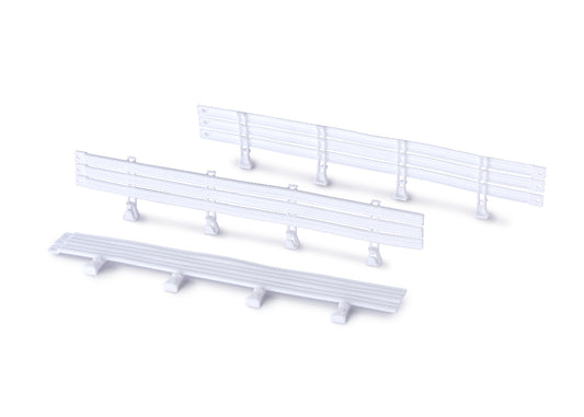 Policar P020-10 - Guardrail 25cm White - 10 pieces